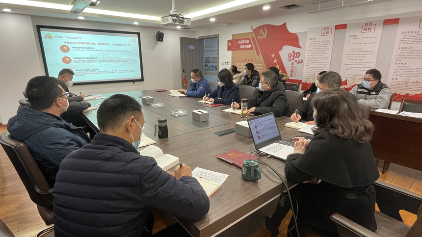 支部書(shū)記講微黨課，學(xué)習(xí)黨的二十大精神——解讀中國(guó)式現(xiàn)代化01